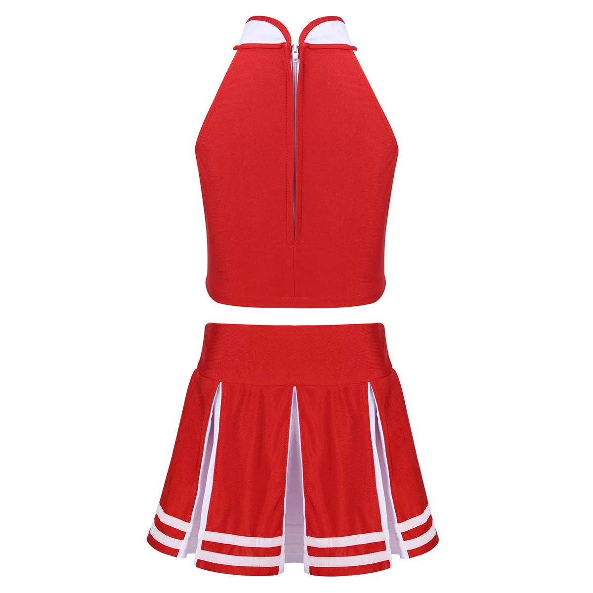 Kids Girls Children Japanese Schoolgirl Cosplay Uniform Costumes Cheerleader Outfits for School Stage Performance Cosplay Party