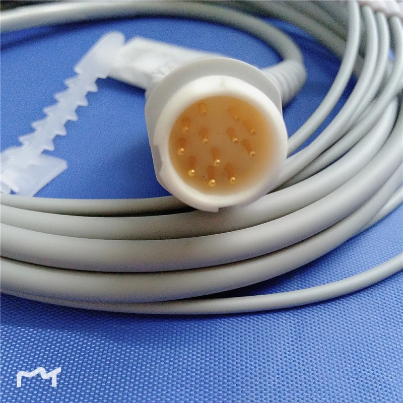 Compatible for mindray  One-piece 5 Lead ECG Cable AHA SNAP