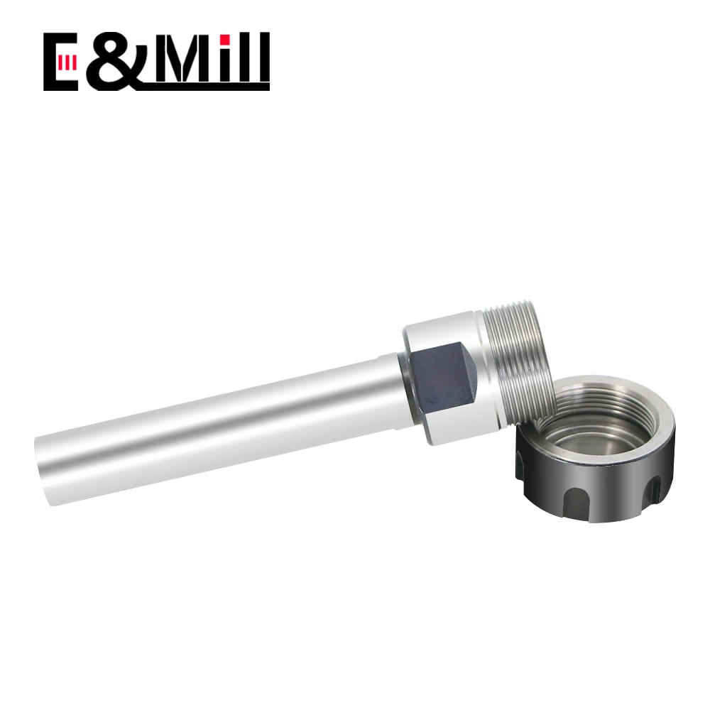 Side fixed ER straight handle extension rod C12 C16 C20 C25 C32 ER11 ER16 ER20 ER25 ER32 Extended deep hole machining tool rest