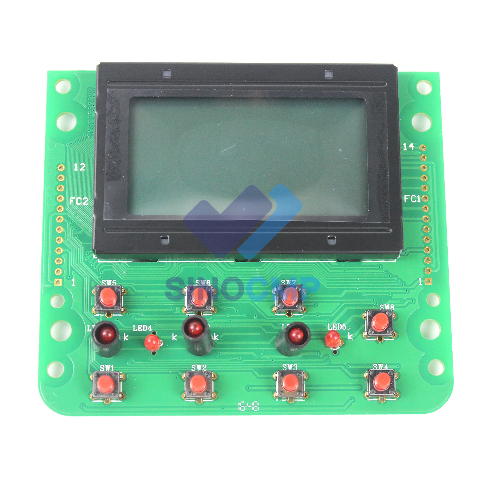 SK-6E SK200-6E LCD Monitor Screen For Kobelco Excavator YY59S00003F2 Monitor