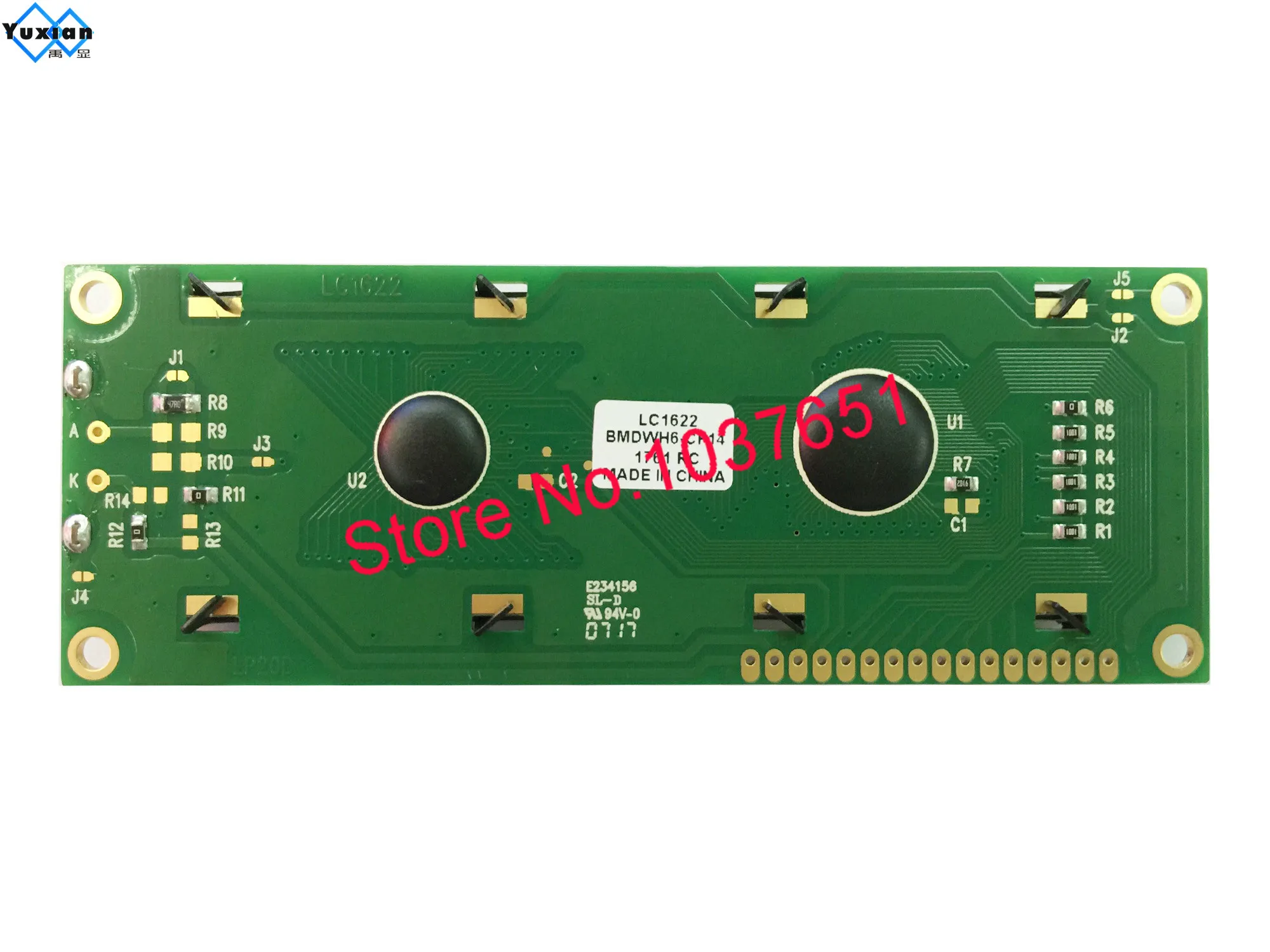 lcd display module  1602 1602G 16*2 big large character blue  green LC1622 instead SBS01602A0 HD44780 good quality