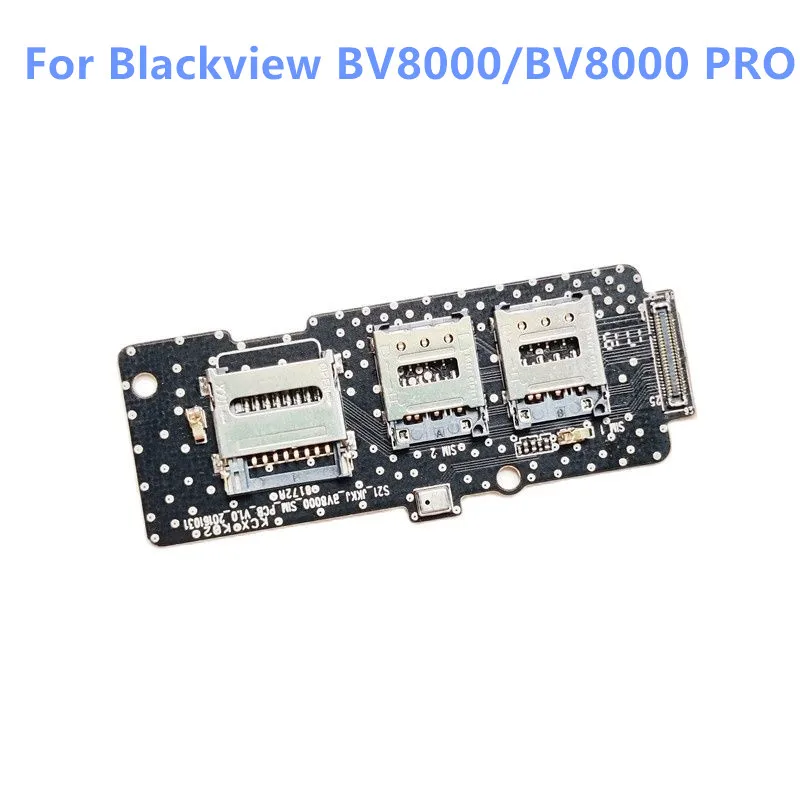 Blackview BV8000/BV8000 프로 전화 SIM 카드 슬롯 회로 기판 수리 부품 트레이 슬롯