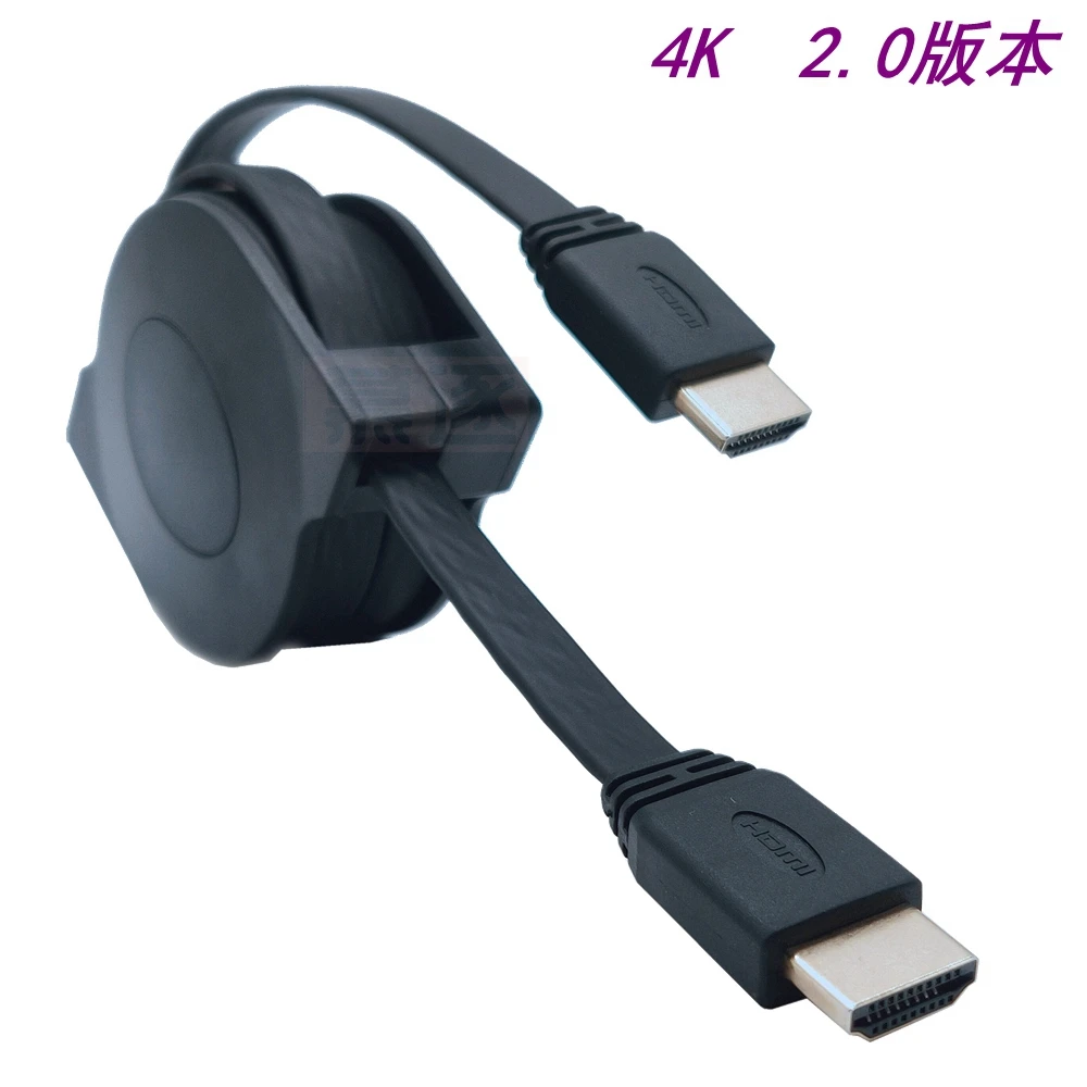 Versenkbare & dehnbar 4K HDTV-kompatibel Kabel 1.5m 1,8 m 3D Kabel Adapter für projektoren Monitore TV LCD laptop PS3