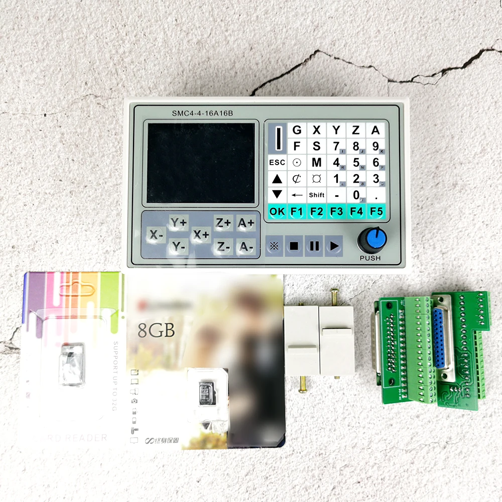 Imagem -06 - Placa de Conexão de Controle de Movimento Cnc Smc4 Eixos para Máquina de Escultura Sistema de Controle