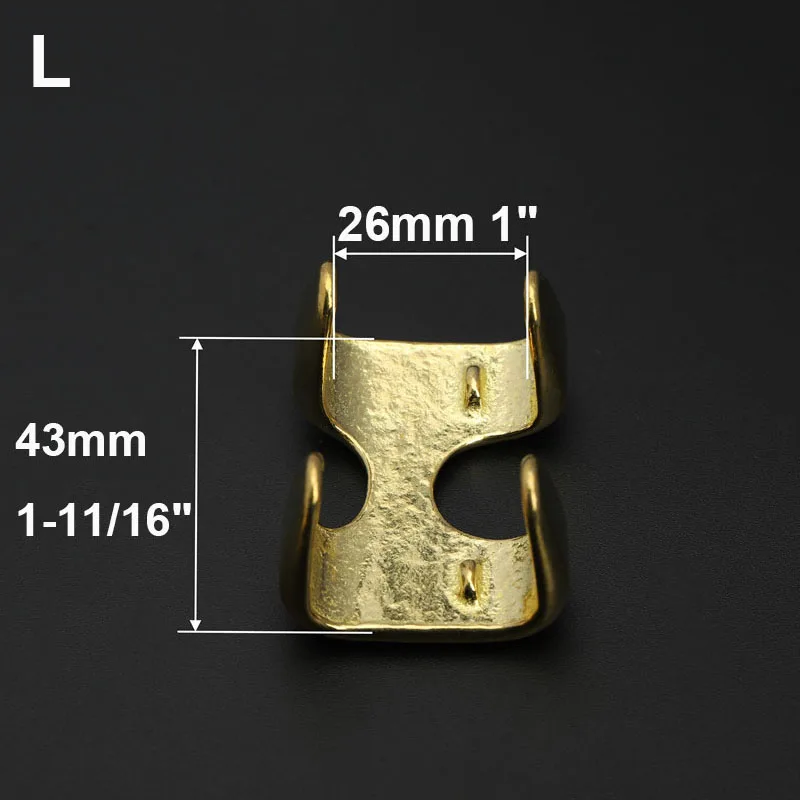 1pcs Brass Claw Clasp Rope Clip Buckle for DIY Leather Craft Harness Traction Rope Fixed Bag Hardware Accessories