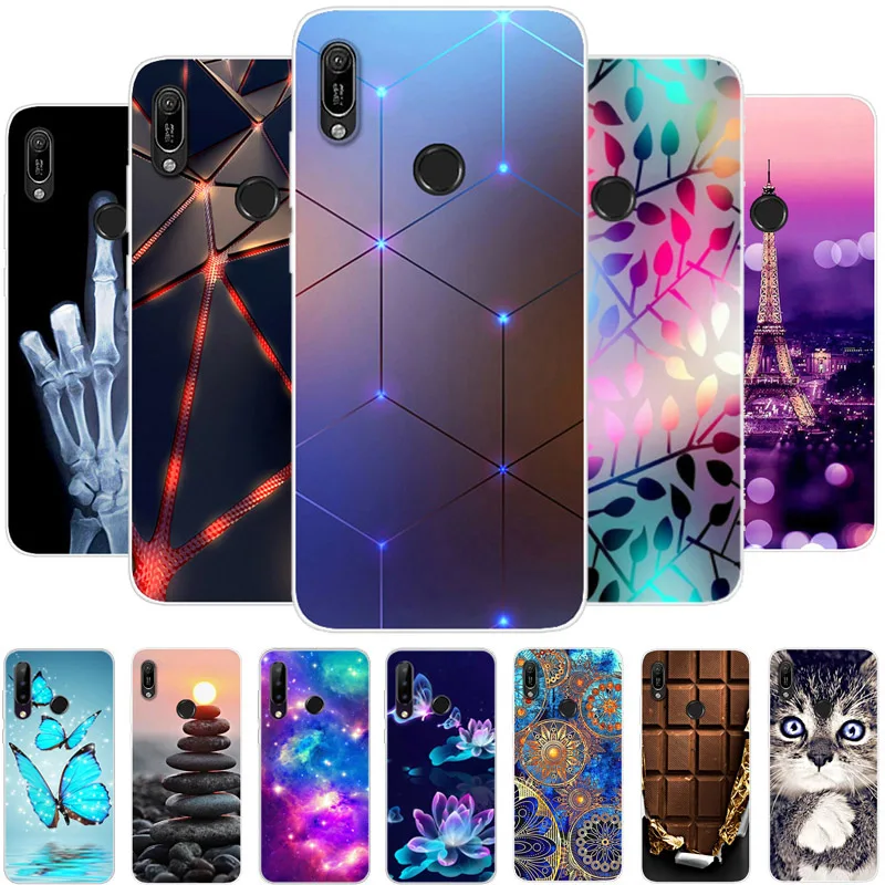 

For Huawei Y6 2019 Case Soft Silicone Back Cover Bag Phone Case For Huawei Y6S Y6 Prime Pro 2019 Y 6S 2019 TPU Case Y6S 2020