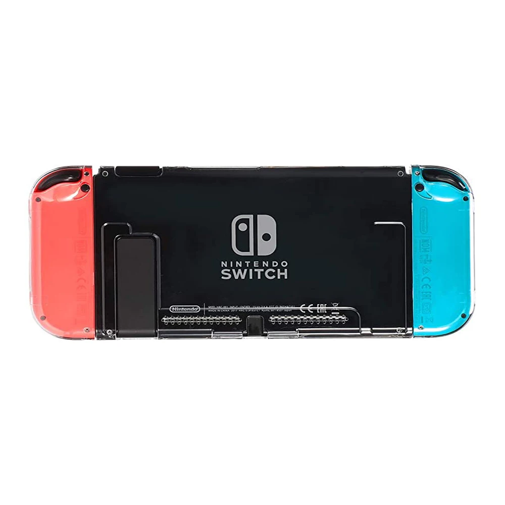 Soft Tpu Transparent Shell Protective Case Cover Frame Clear Protector for Nintendo Switch Hard Cover Game Console Accessories