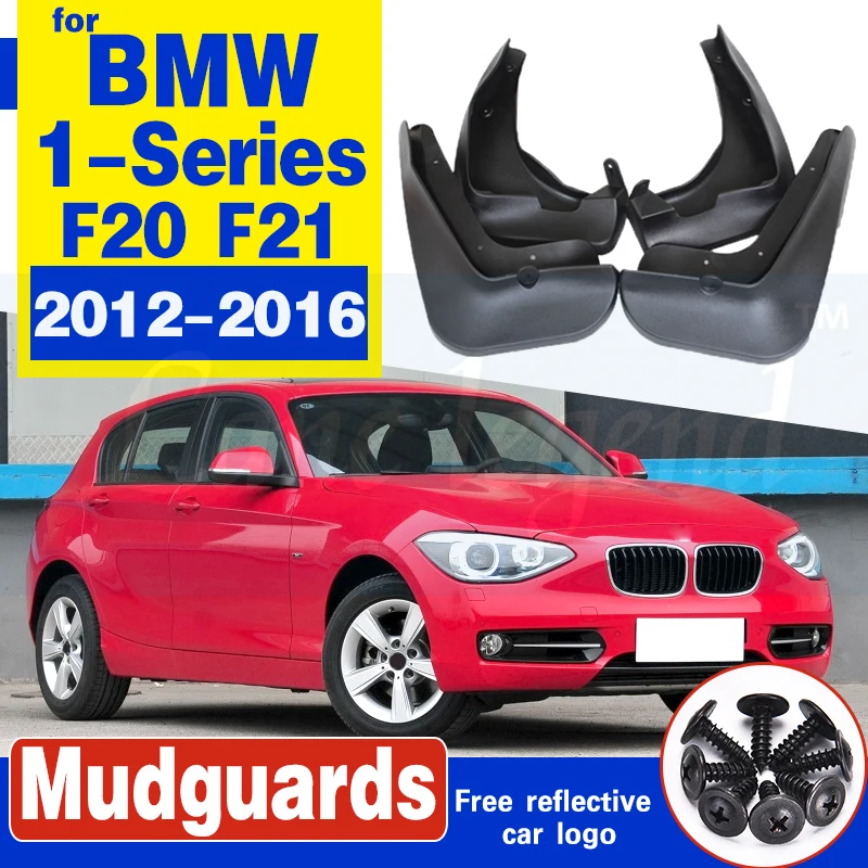 

FRONT REAR MUD FLAPS FIT FOR BMW 1 SERIES F20 F21 2012 2013 2014 2015 2016 SPLASH GUARD MUD FLAP FENDER ACCESSORIES 116i 118i