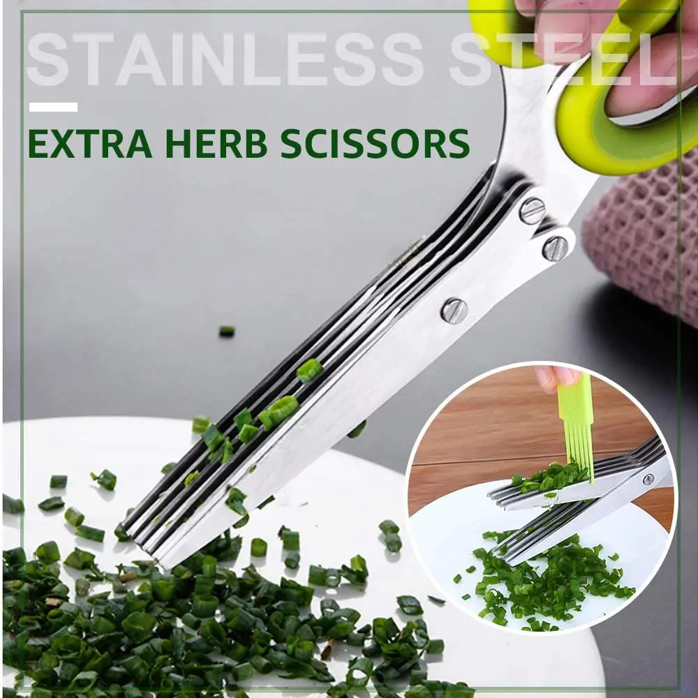 Kitchen Chicken Bone Scissors Fish Scissors Chicken Duck Cutter Shears Stainless Steel Scissors Scale Clean Cook Scissors Knife