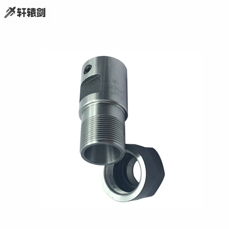 2PCS ER20 8MM 10MM 12MM 14MM 16MM Collet Chuck Motor Shaft Extension Rod Spindle Collet Lathe Tools Holder Milling Boring