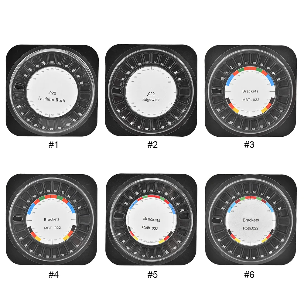 Рисунок 3 - Ортодонтические керамические кронштейны
