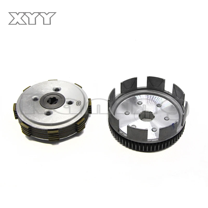 Lifan 140cc Complete Manual Clutch kit For 55mm Bore lifan 140 140cc 1P55FMJ Horizontal Kick Starter Engines Dirt Pit Bike