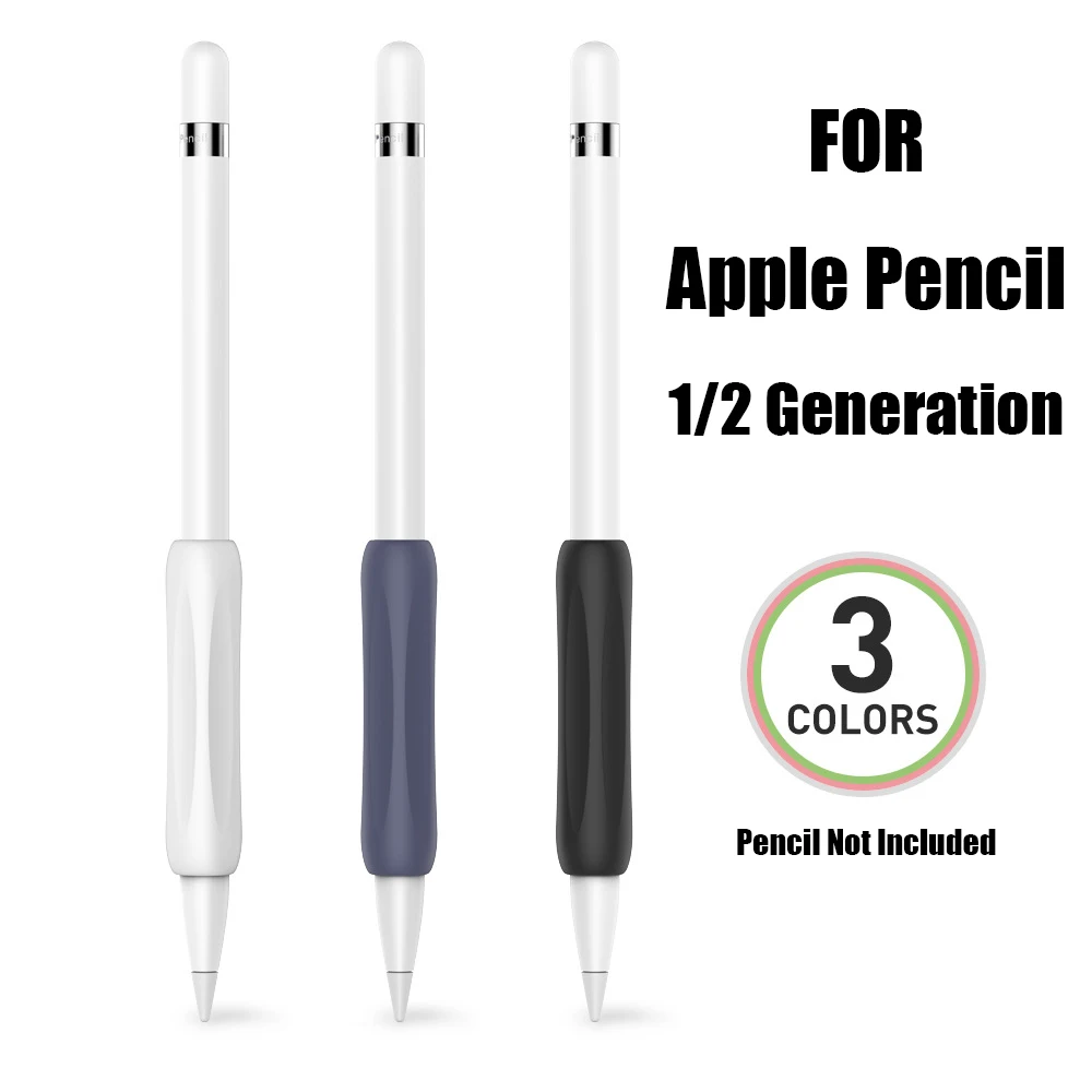 For Apple Pencil Protective Cover iPad Stylus Pen Cover 1/2/3/ro Generation Silicone Pen Cover Pen Grip