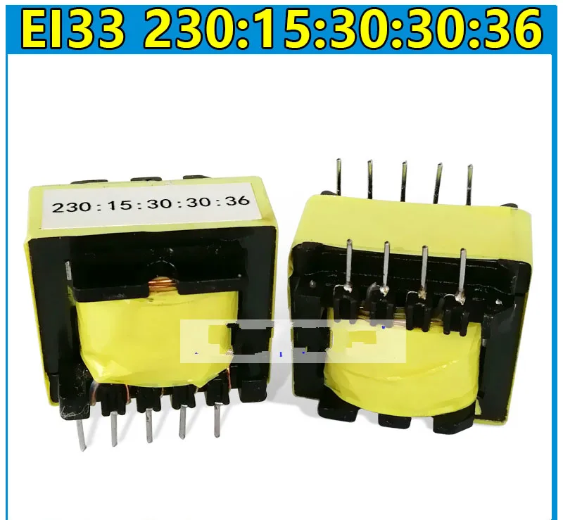 

10pcs/lot Inverter Welding Machine High Frequency Auxiliary Electric Transformer EI33 230:15:30:36 All Copper Repair Parts