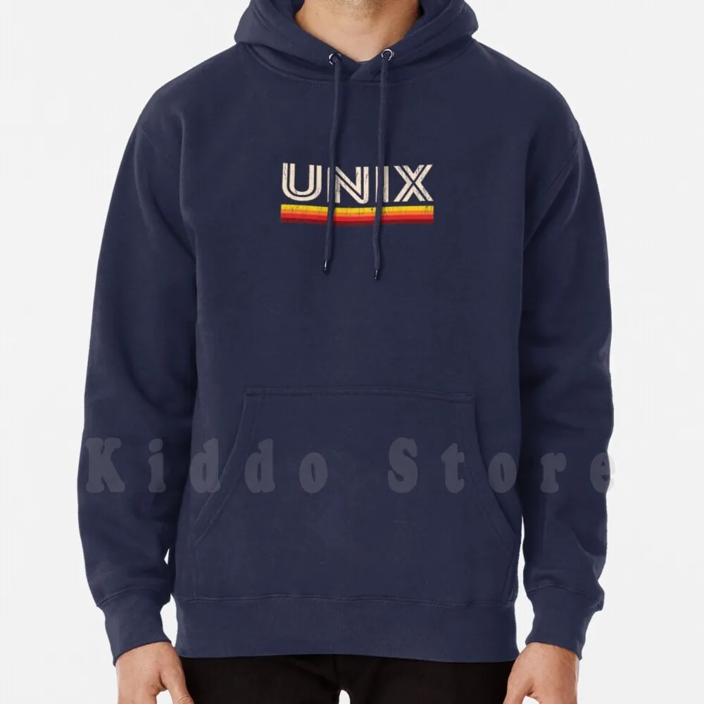 Unix Hoodies Long Sleeve Unix Linux Bsd Freebsd Tux Penguin Operating System Nerd Geek Computer Pc Irix Openbsd