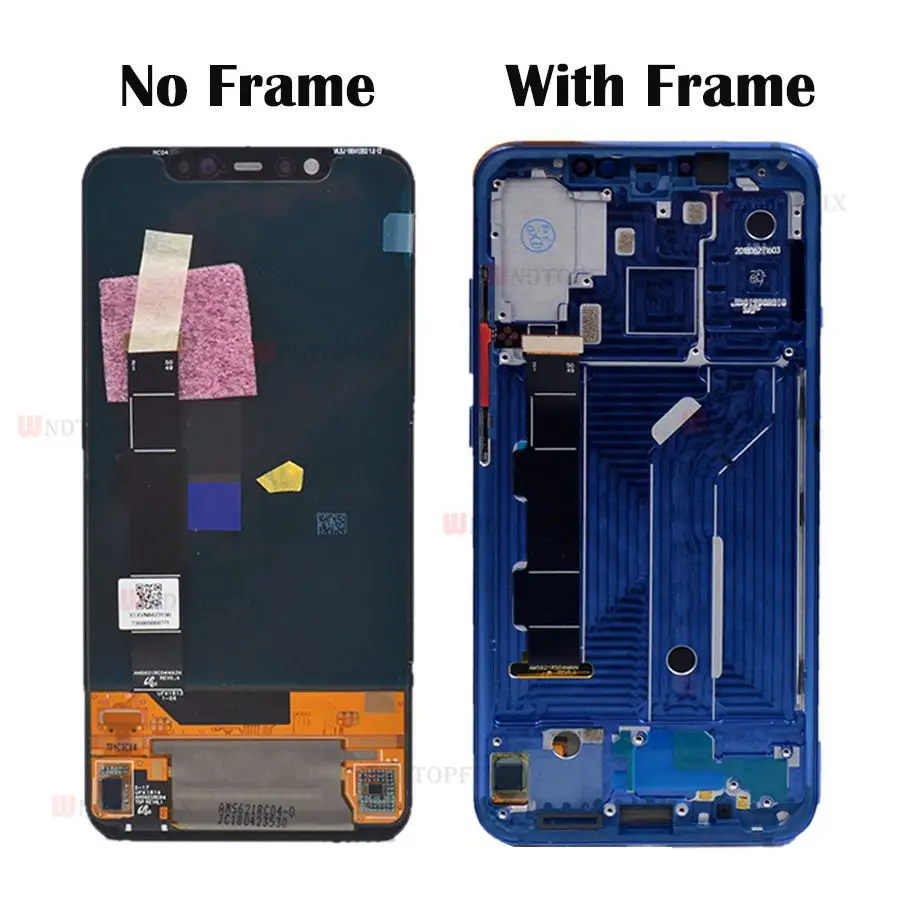 OLED Screen For Xiaomi Mi 8 LCD Display Touch Screen Digitizer Assembly For Xiaomi Mi8 LCD With Frame Screen Replacement+Tools