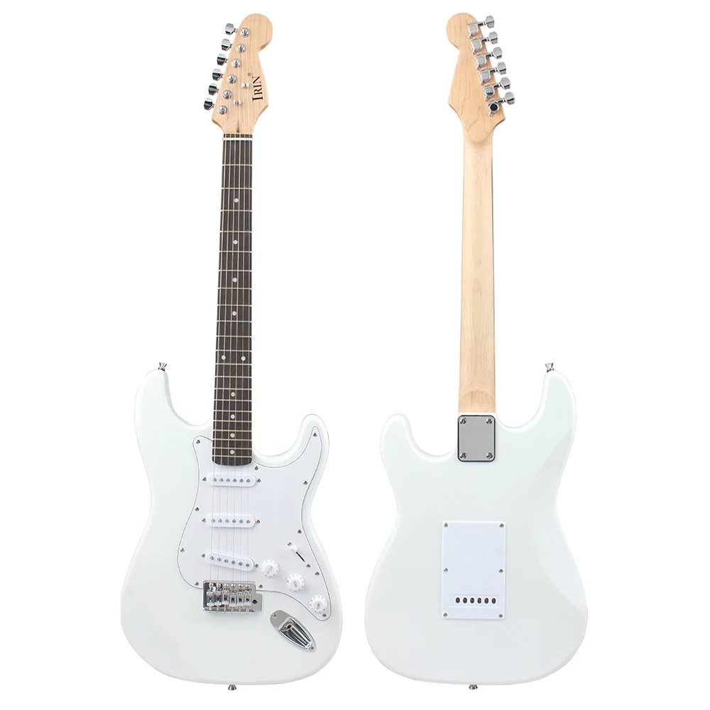 ST Electric Guitar 39 Inch 6 String 21 Frets Basswood Body Electric Guitar Guitarra With Speaker Guitar Parts & Accessories