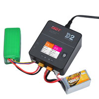 ISDT D2 MarkⅡ AC 200W 12A 2-6S Dual Channel Battery Balance Charger For Lilon LiPo LiHV NiMH Pb Gaoneng Tattu Battery RC Models