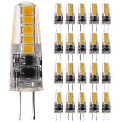 20 Pcs/Lot G4 LED Bulb, Cold Warm White 3 W, Light Replacement for Halogen Bulbs 25 W, 10 SMD 2835, AC 220-240V 12V, 240 Lumens