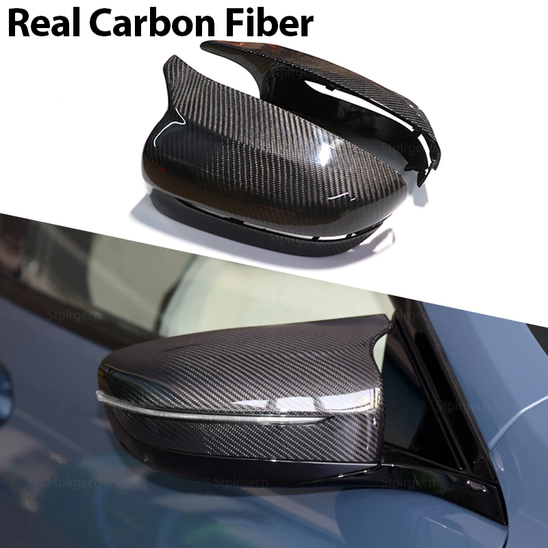 

Replacement Real Carbon Fiber Mirror Cover Side Wing Case For BMW 4 5 7 8 Series G11 G12 G14 G15 G16 G22 G23 G24 G30 G31 G38