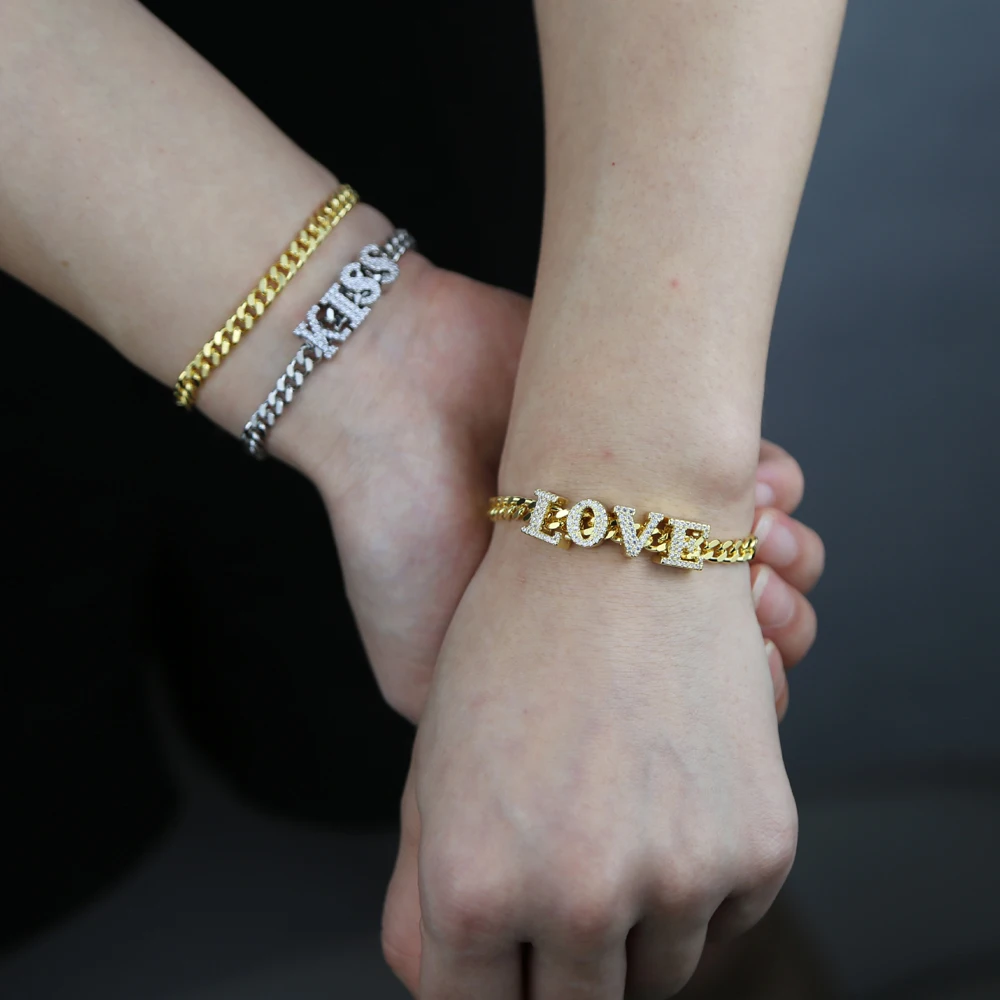 2023 جديد اسم مجوهرات 5 مللي متر الكوبية ربط سلسلة 26 الأولي رسالة Charm الخرز العائمة تتحرك رسالة قلادة #3