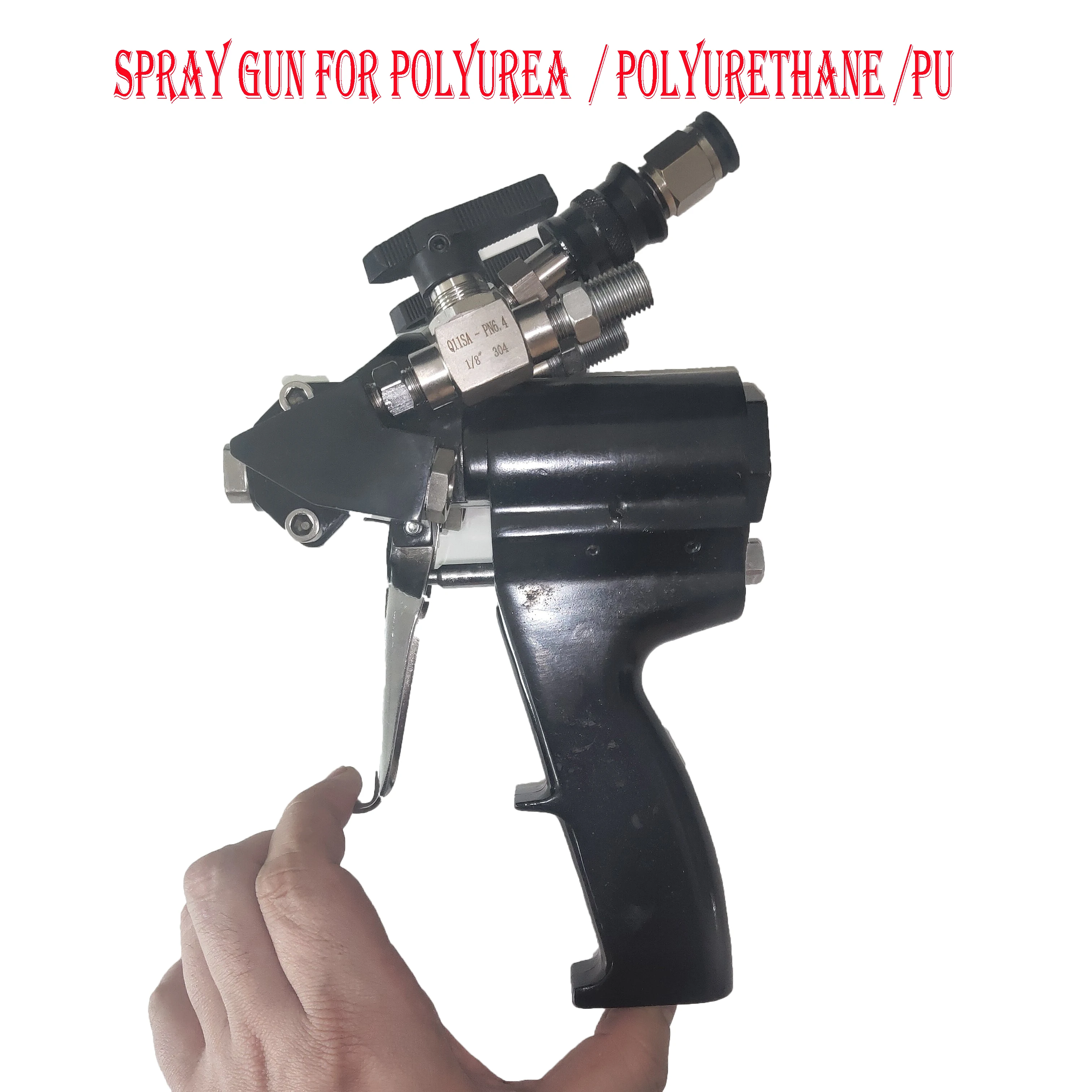 High pressure polyurethane air spray gun and  parts mixing chamber nozzle for sale