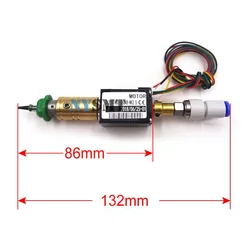 JUKI-conector de montaje SMT DIY, motor paso a paso de doble eje, junta rotativa 503 504, máquina de recogida y colocación de boquilla