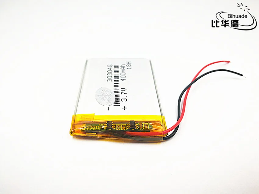 5 個リットルエネルギーバッテリーグッド qulity の 3.7 v 、 400 mah 、 303048 ポリマーリチウムイオン/リチウムイオン電池のためのおもちゃ、電源銀行、 gps 、 mp3 、 mp4