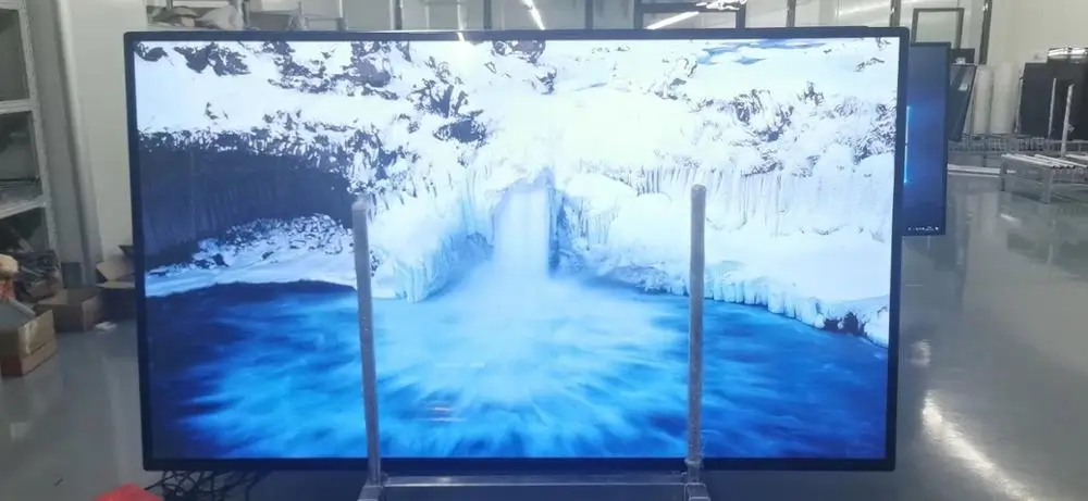 Monitor 4k de 60 polegadas e embutido s2 por bluetooth, televisão led, wi-fi