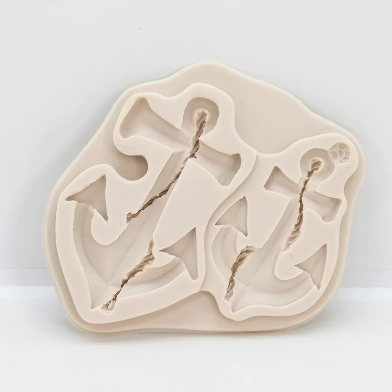 Anchor Resin Lace Silicone Mold Baking Decoration Tool DIY Chocolate Cake Candy Pastry Dessert Fondant Moulds Kitchenware