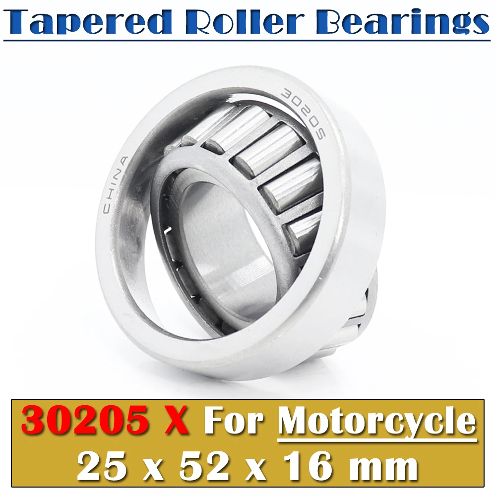 30205 Bearing 25*52*16mm ( 1 PC ) Tapered Roller Bearings 7205E 30205A 30205J2/Q For Motorcycle