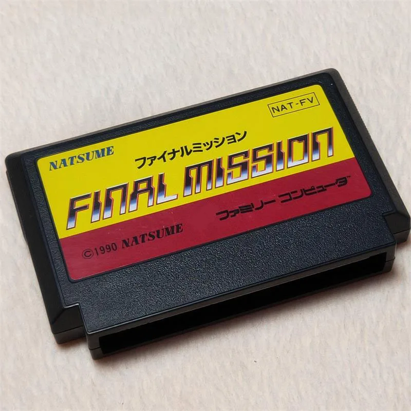 

8bit game card : FINAL MISSION ( Japan Version!! cartridge ONLY!! )