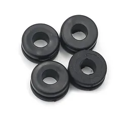 Pack 4 Rubber Mount Grommet For Yamaha Motorcycle DT DT175MX DT50 Route 66 RT180 XS850 FJ600 YZ250 TY80 TY175 DT125 DT360 XT225
