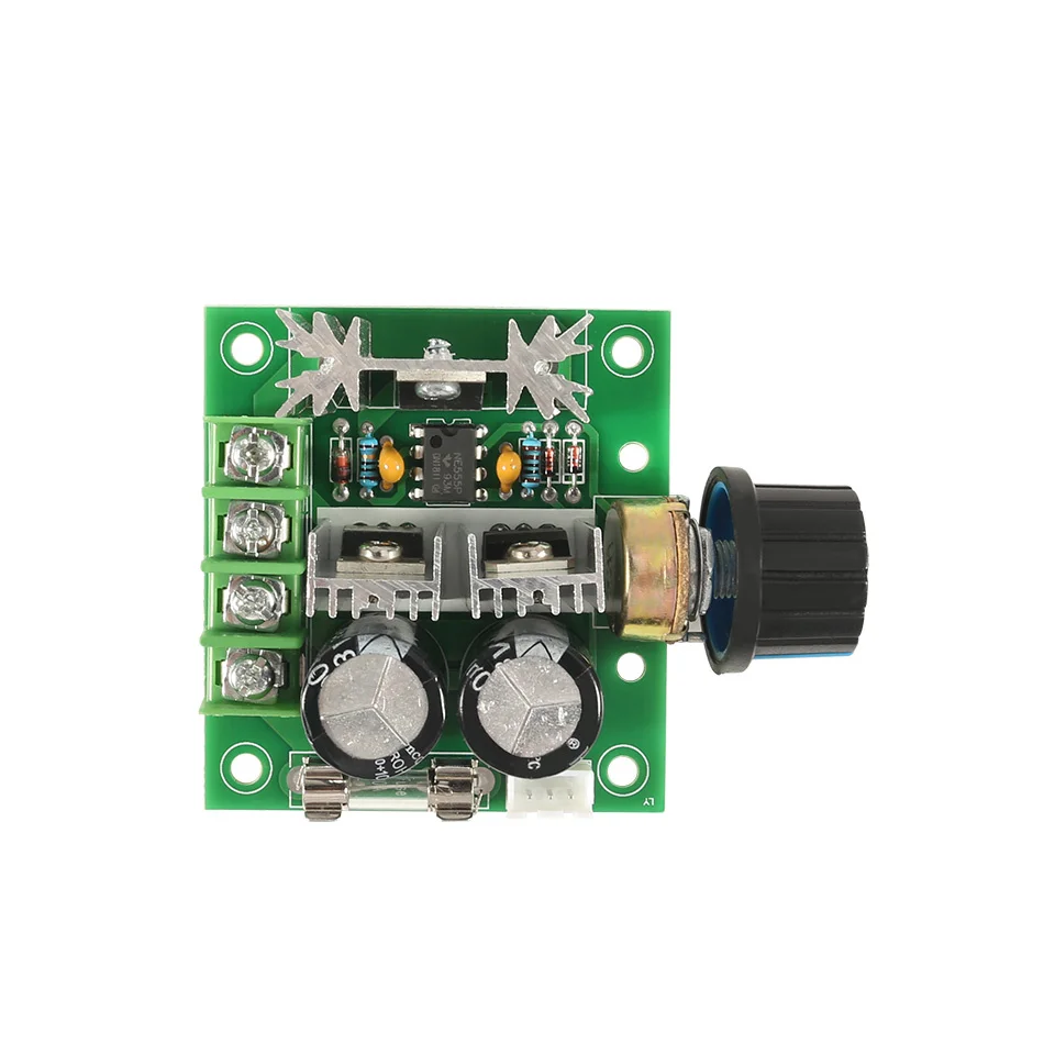 400W 10A PWM Regulator obrotów silnika DC moduł 12-40V regulowana moc Regulator gubernatorem wentylator