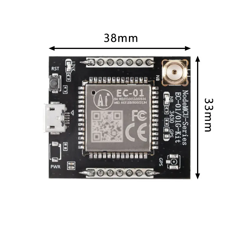 EC-01 5G nb-iot moduł EC-01 EC-01-KIT płyta modułowa dewelopera obsługuje protokół TCP/MQTT/HTTP