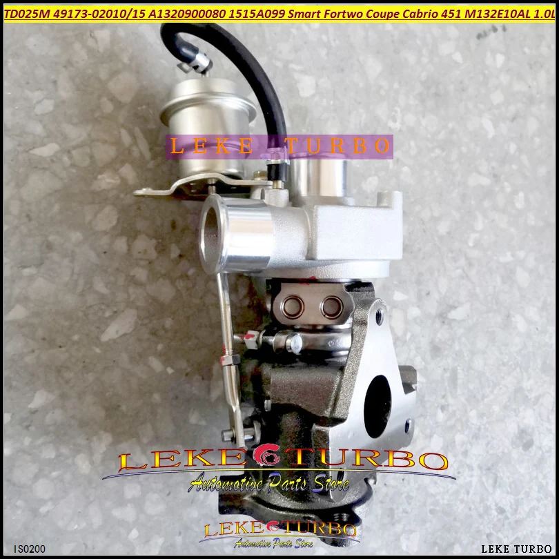 Turbo TD025M 49173-02010 A1320900180 1515A227 336402 129482 For Smart Fortwo Coupe Cabrio 451 M132E10AL M132.930 1.0L 84HP 102HP