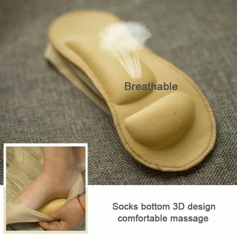 Newly Arch Support 3D Socks Foot Massage Health Care for Women Summer Autumn Orthopedic