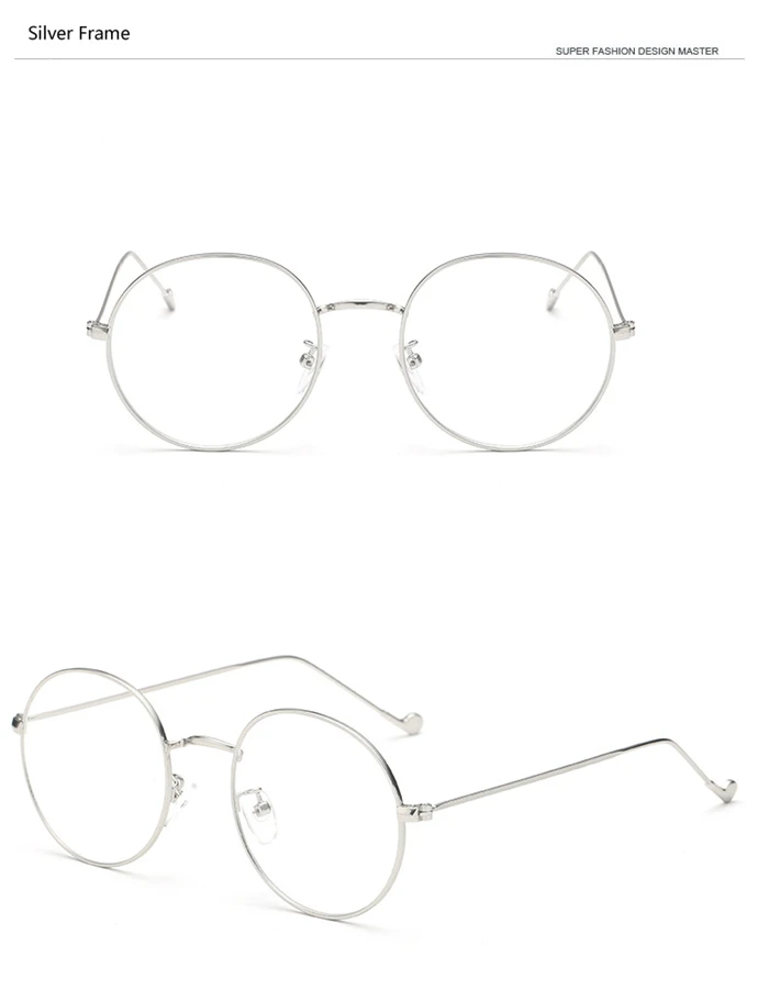 Frauen Runde Metall Brille Rahmen Mit Grad Männer Ultraleicht Fertig Myopie Gläser -0,5 -1 -1,5 -2 -2,5 -3 -3,5 -4 -4,5 -5 -6,0 – Detail 15