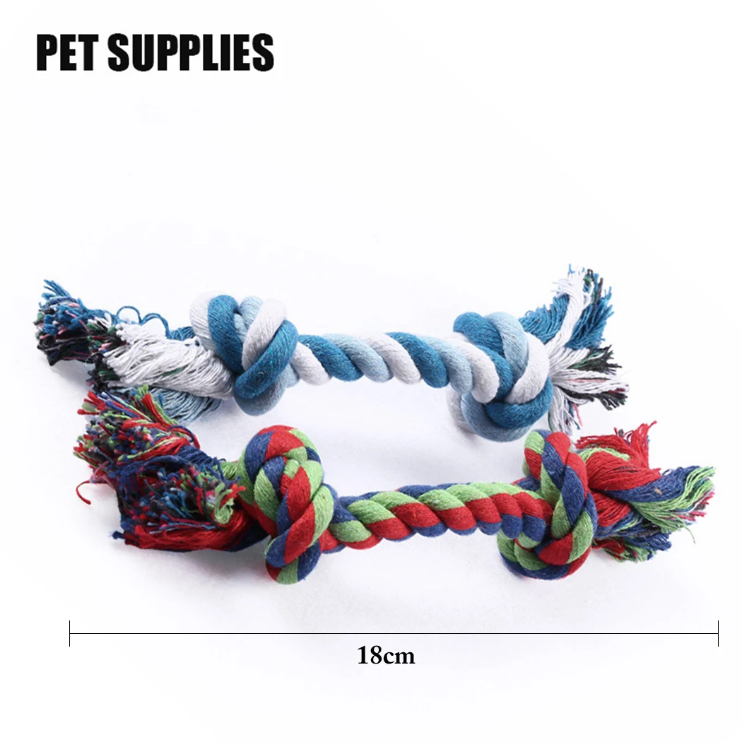 High Quality Pet Chew Rope Creative Bite-Resistant Dog Rope Toy Dog Teething Toy For Puppies Pet Training Supplies Dropshipping