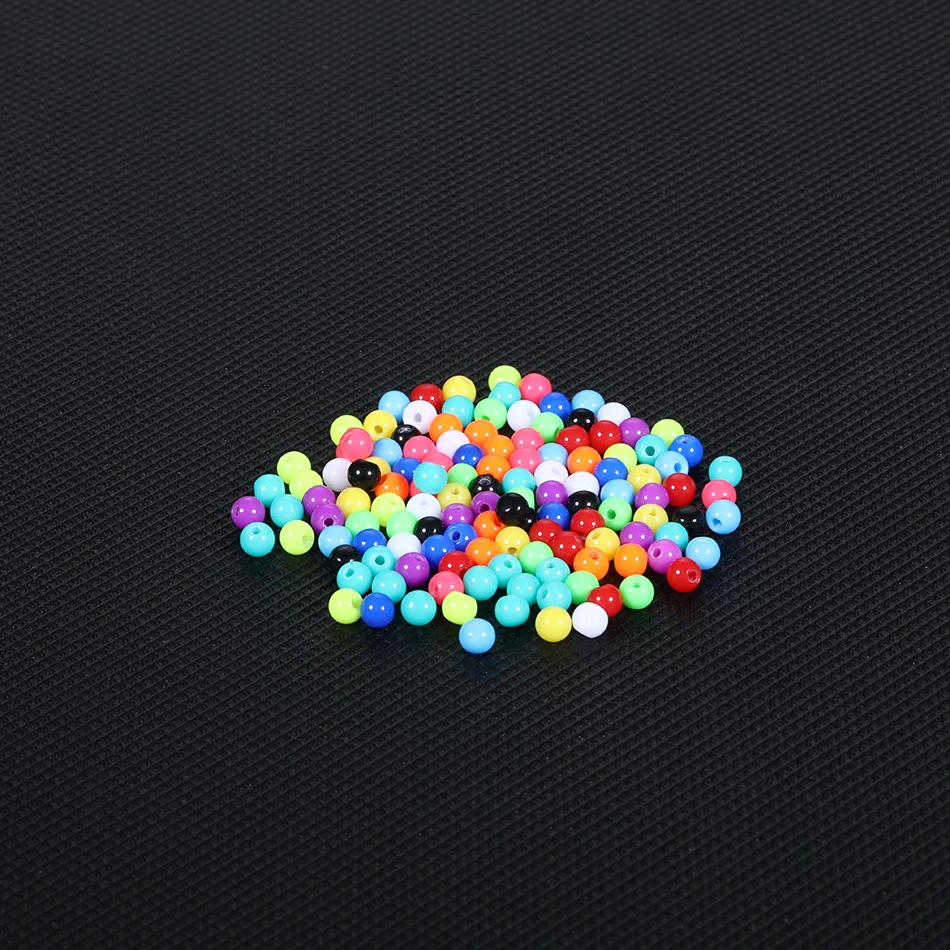 120 unids/set bolas de perforación cuentas de repuesto acrílicas 3mm 5mm 6mm Piercing para lengua barra para pezón ceja Piercing bola joyería del