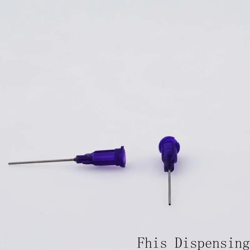 1 pollice 21G PP Luer Lock lunghezza del tubo precisione S.S erogazione punte smussate confezione da 30