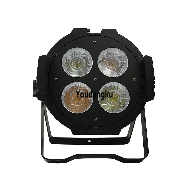 

12pcs Wedding dot control led par64 dmx indoor 4x50w COB 2in1 warm white + cool white led