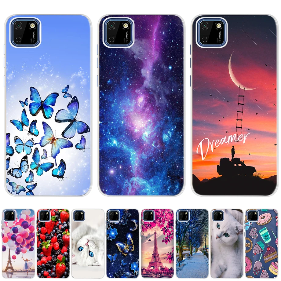 For Huawei Y5P Case Silicone Soft TPU Back Cover For Huawei Y5P 2020 Phone Cases For Huawei Y5P DRA-LX9 5.45