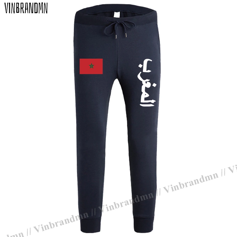 The Western Kingdom of Morocco Moroccan MAR mens pants joggers jumpsuit sweatpants track sweat fitness fleece tactical casual