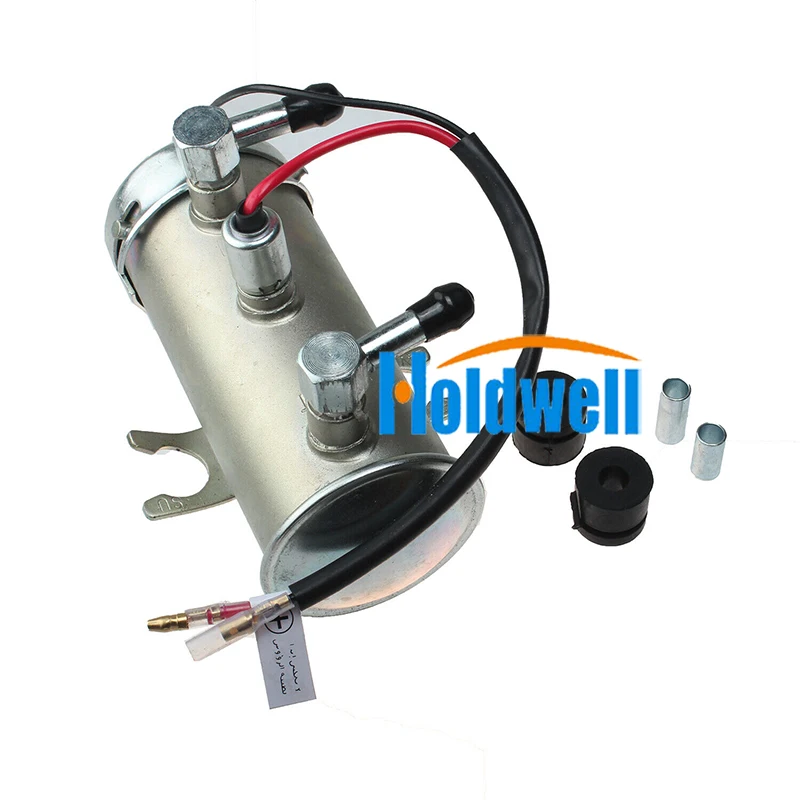 

Holdwell 12V Fuel Pump 17/932200 17-932200 17932200 for JCB 8055RTS 8055ZTS 8065DL 8065RTS 8085ZTS