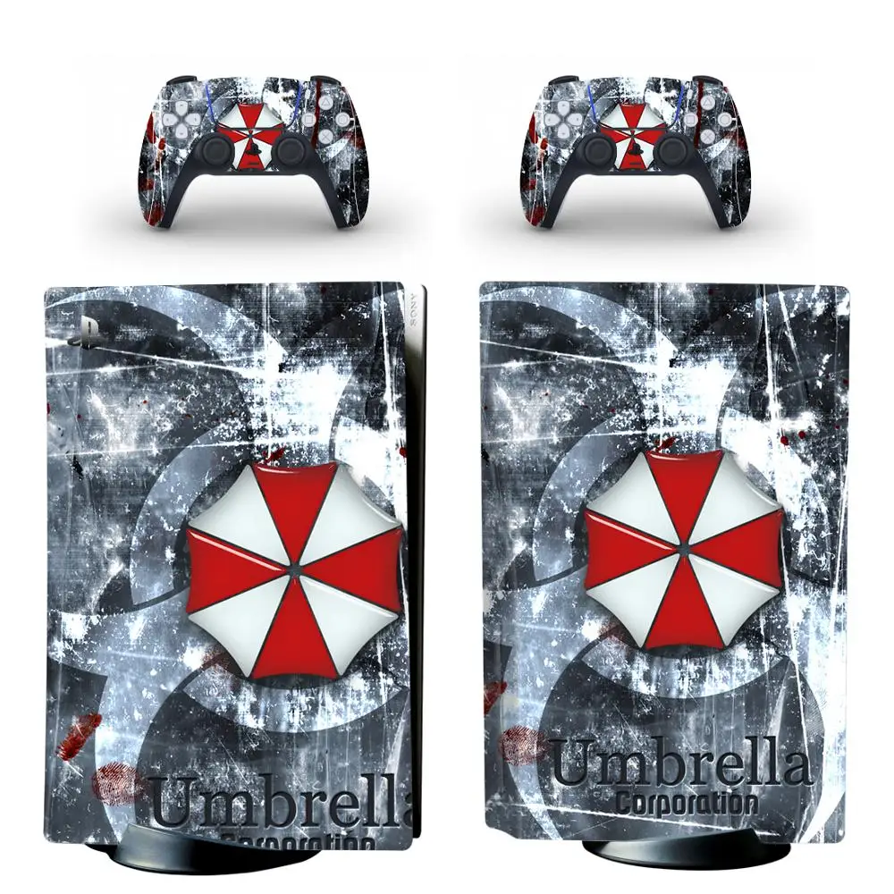 Стикеры Umbrella PS5 для консоли PlayStation 5 и контроллера PS5