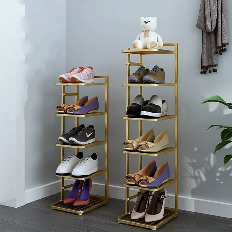 

Multi-layer Simple Shoe Rack Easy To Install Shoes Organizer Space-saving Entryway Shoe-shelf Furniture for Home Shoe Cabinets