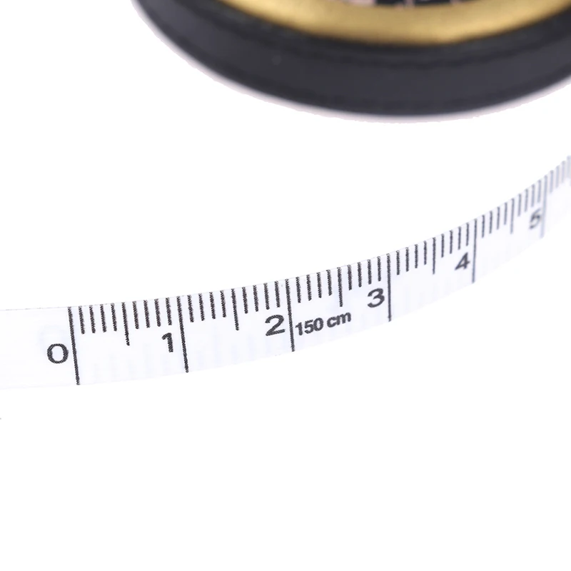 1.5m Portable Retractable Vintage Style Mini Tape Nostalgia Measure Ruler Retro Sewing Centimeter Inch Roll Tape