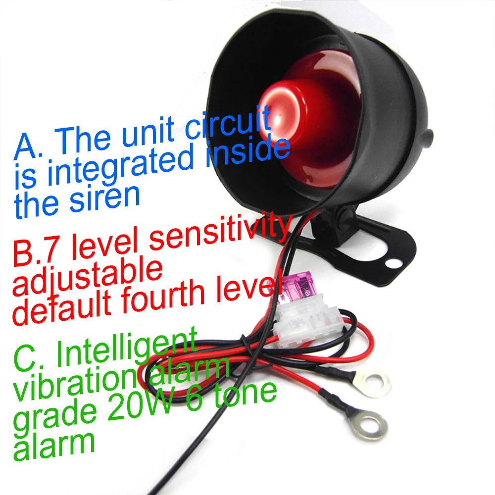 Antifurto universale per veicoli 12V protezione di sicurezza sistema di allarme per Auto e 2 antifurto automatico con telecomando