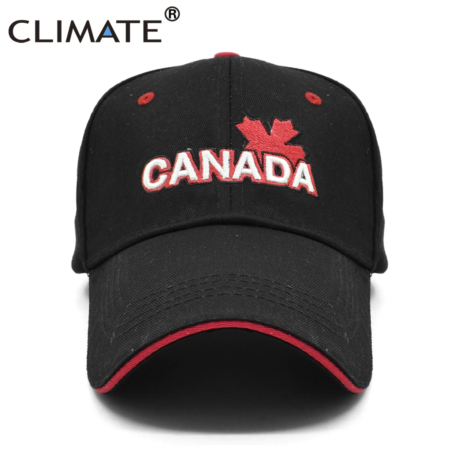 CLIMATE Canada Trucker Baseball Cap Maple Leaf Canada Flag Cap Dad Hat for Men Cotton Trucker Caps Baseball Caps Hat